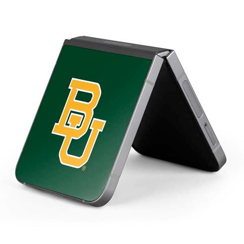 Baylor University BU - Green Galaxy Z Flip6 Skin